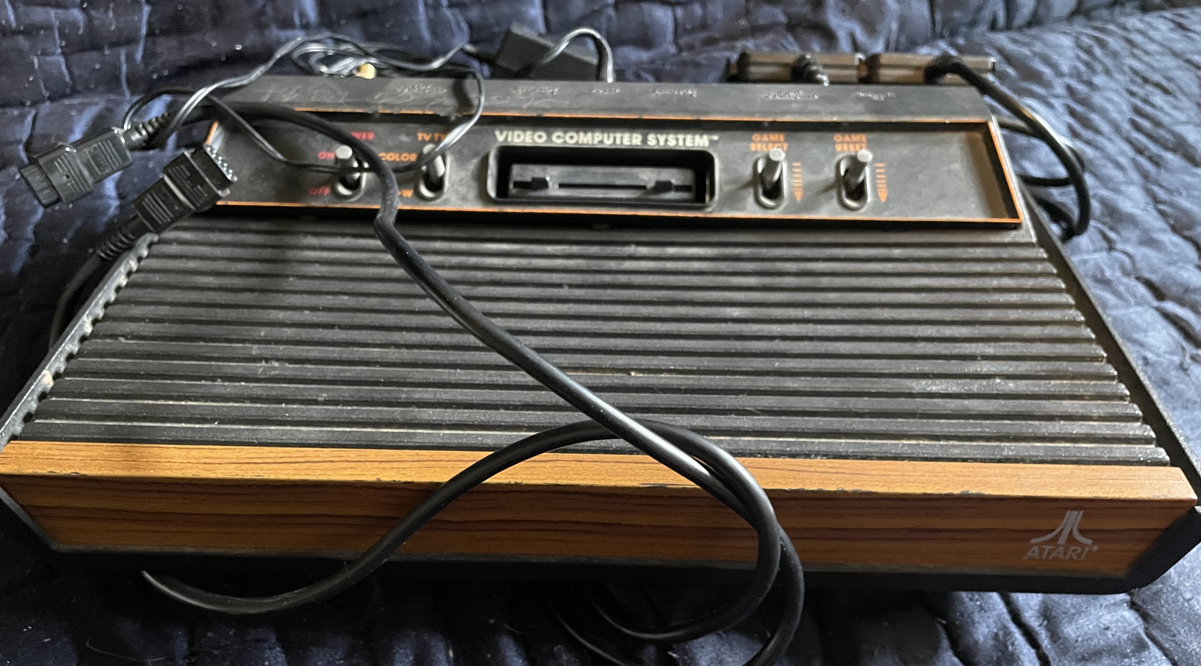 A dusty Atari 2600