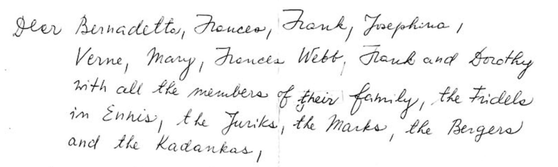 letter from Czechoslovakia